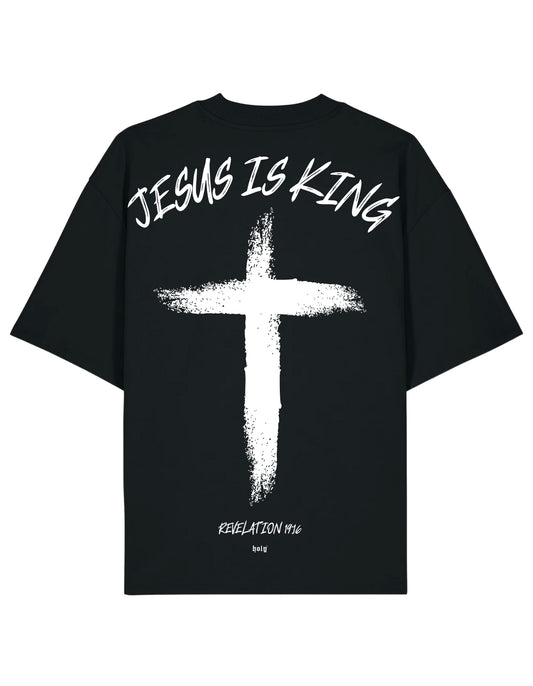 Jesus is King - Oversize T-Shirt (Premium)