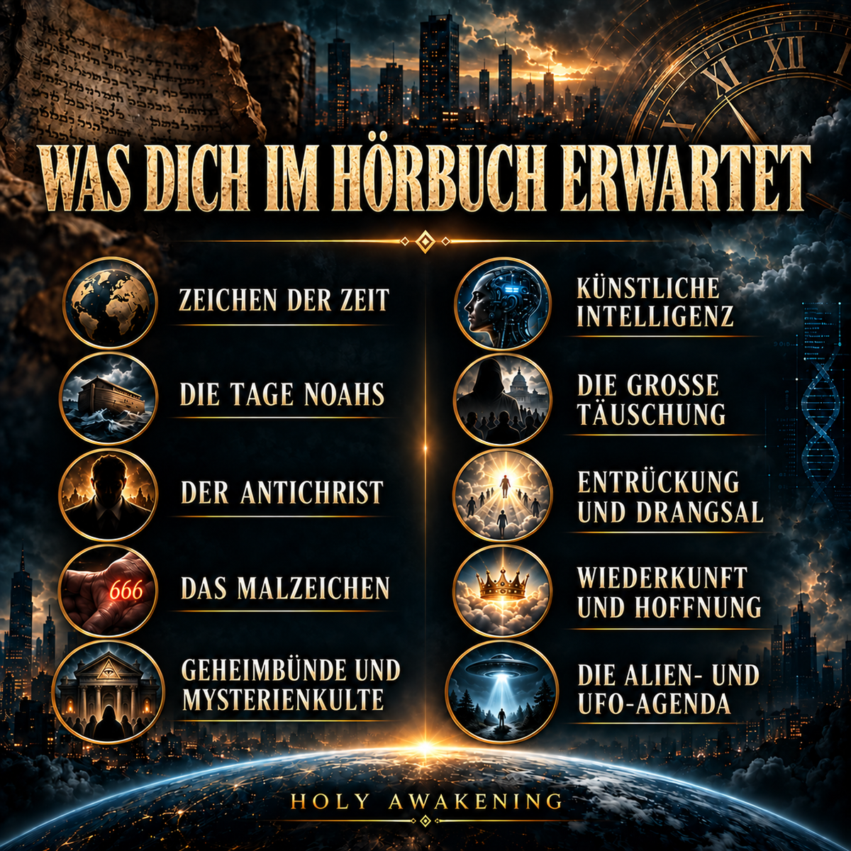 DAS GEHEIMNIS DER ENDZEIT – Hörbuch (Vorbestellung)