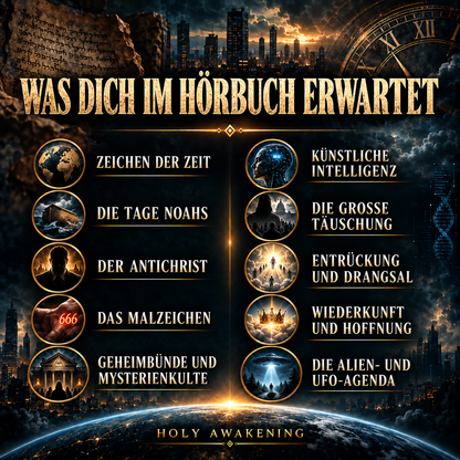 DAS GEHEIMNIS DER ENDZEIT – Hörbuch (Vorbestellung)