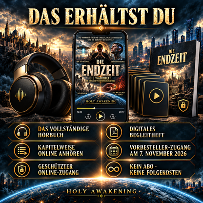 DAS GEHEIMNIS DER ENDZEIT – Hörbuch (Vorbestellung)