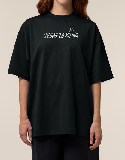 Jesus is King - Oversize T-Shirt (Premium)