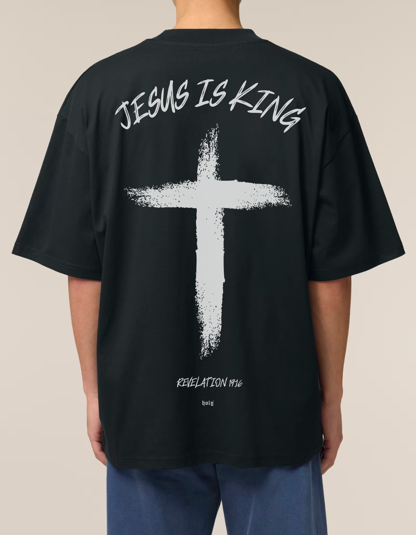 Jesus is King - Oversize T-Shirt (Premium)