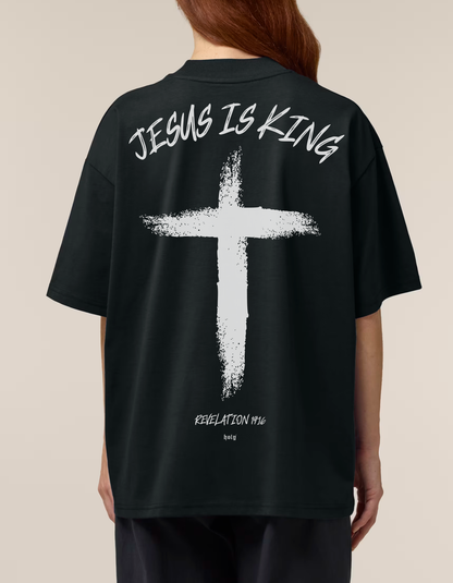 Jesus is King - Oversize T-Shirt (Premium)
